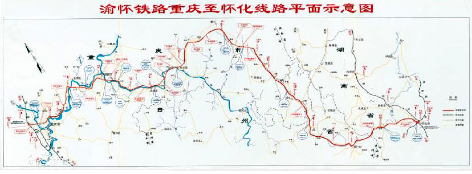 渝怀铁路重庆北至涪陵段增建第二线工程
